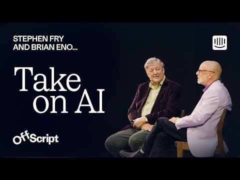 Brian Eno and Stephen Fry take on AI – Intercom Off Script Special Edition